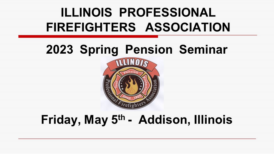 2023 Spring Pension Seminar